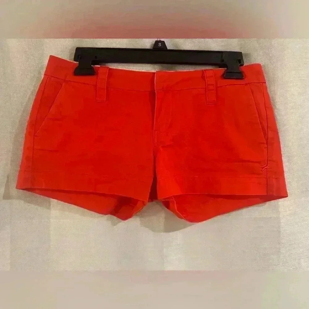 Junior  Orange/Red Hurley Shorts
